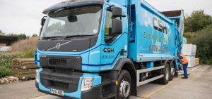 CSH rearend waste collection truck